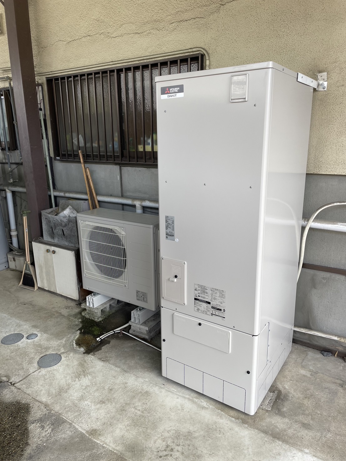 エコキュート事例58|シンワサービス|安城の激安エコキュートはお任せ下さい・給湯器の取付と電気工事|愛知県・三河・安城・刈谷・高浜・碧南・知立