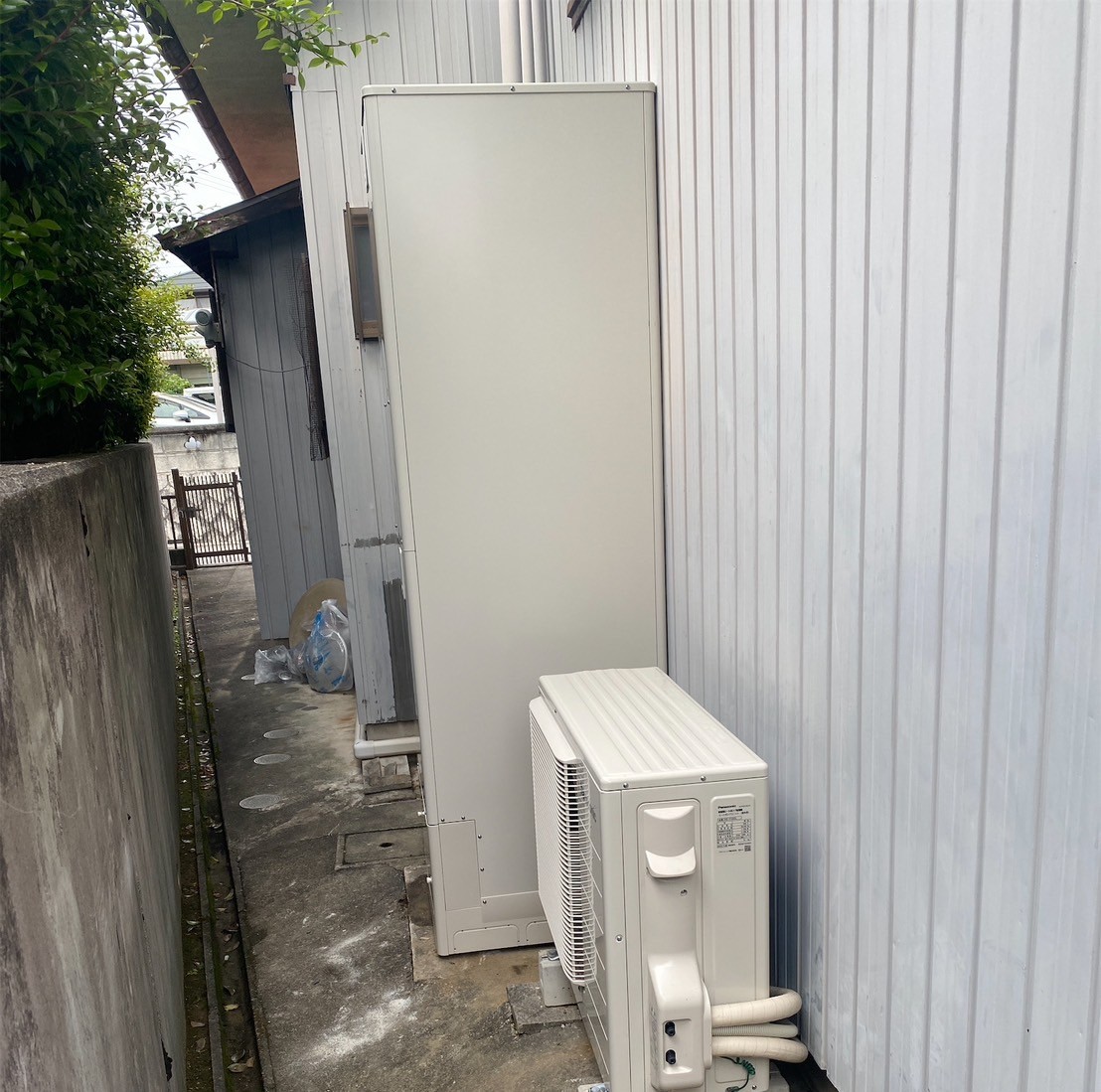 エコキュート事例66|シンワサービス|安城の激安エコキュートはお任せ下さい・給湯器の取付と電気工事|愛知県・三河・安城・刈谷・高浜・碧南・知立