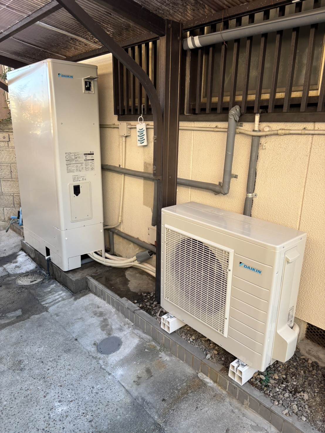 エコキュート事例128|シンワサービス|安城の激安エコキュートはお任せ下さい・給湯器の取付と電気工事|愛知県・三河・安城・刈谷・高浜・碧南・知立