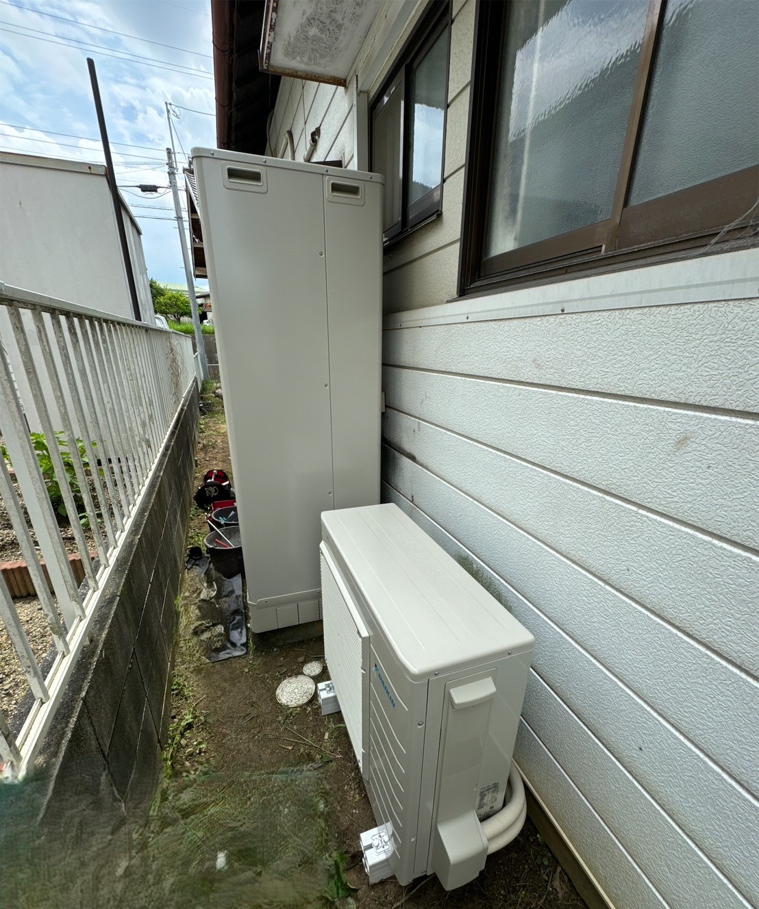 エコキュート事例92|シンワサービス|安城の激安エコキュートはお任せ下さい・給湯器の取付と電気工事|愛知県・三河・安城・刈谷・高浜・碧南・知立