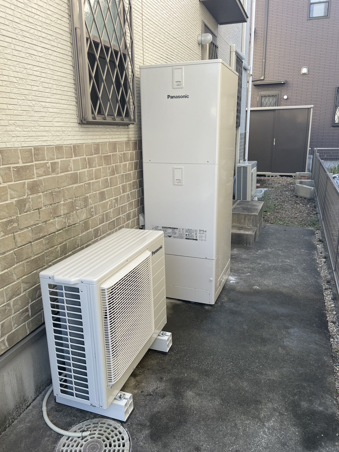 エコキュート事例120|シンワサービス|安城の激安エコキュートはお任せ下さい・給湯器の取付と電気工事|愛知県・三河・安城・刈谷・高浜・碧南・知立