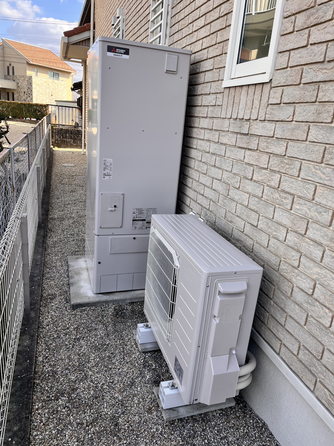 エコキュート事例153|シンワサービス|安城の激安エコキュートはお任せ下さい・給湯器の取付と電気工事|愛知県・三河・安城・刈谷・高浜・碧南・知立