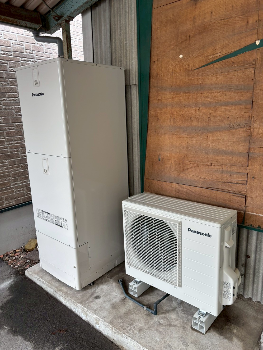 エコキュート事例163|シンワサービス|安城の激安エコキュートはお任せ下さい・給湯器の取付と電気工事|愛知県・三河・安城・刈谷・高浜・碧南・知立