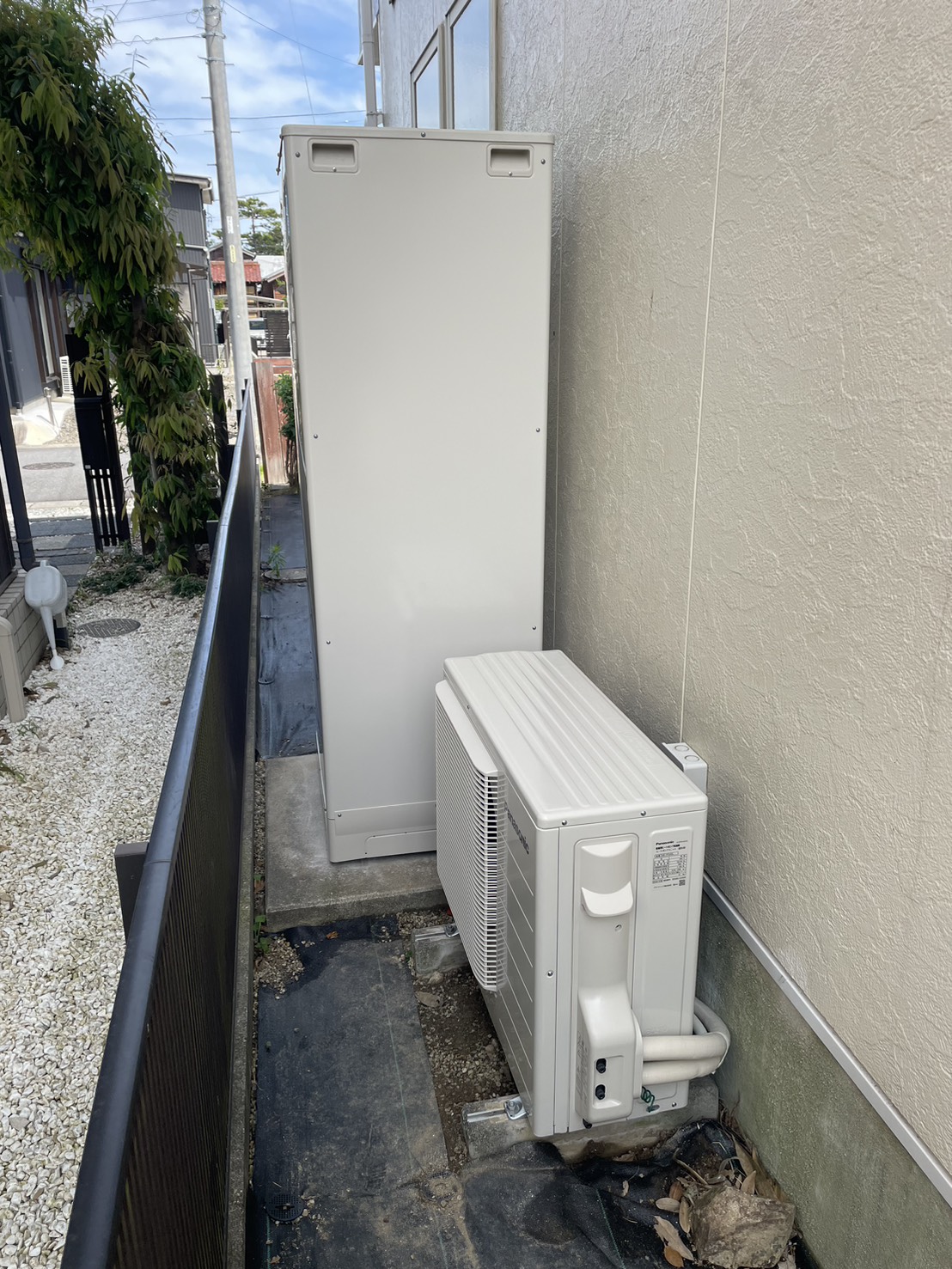 エコキュート事例168|シンワサービス|安城の激安エコキュートはお任せ下さい・給湯器の取付と電気工事|愛知県・三河・安城・刈谷・高浜・碧南・知立